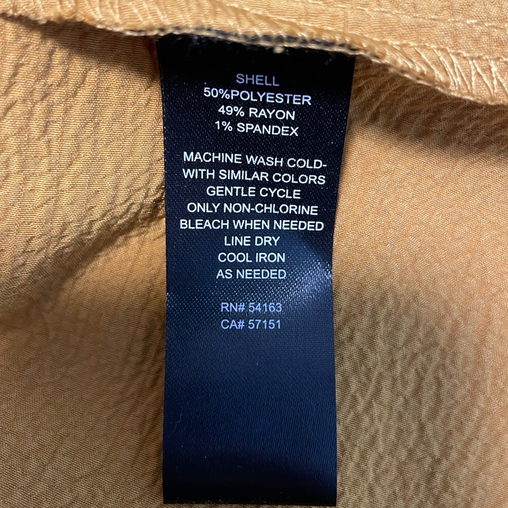 NWT Jessica Howard Mustard Shift Dress. 14 - Picture 7 of 7